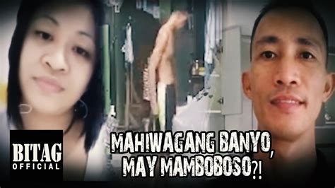Bosero binidyo sabay pagligo ng 2 kapitbahay .